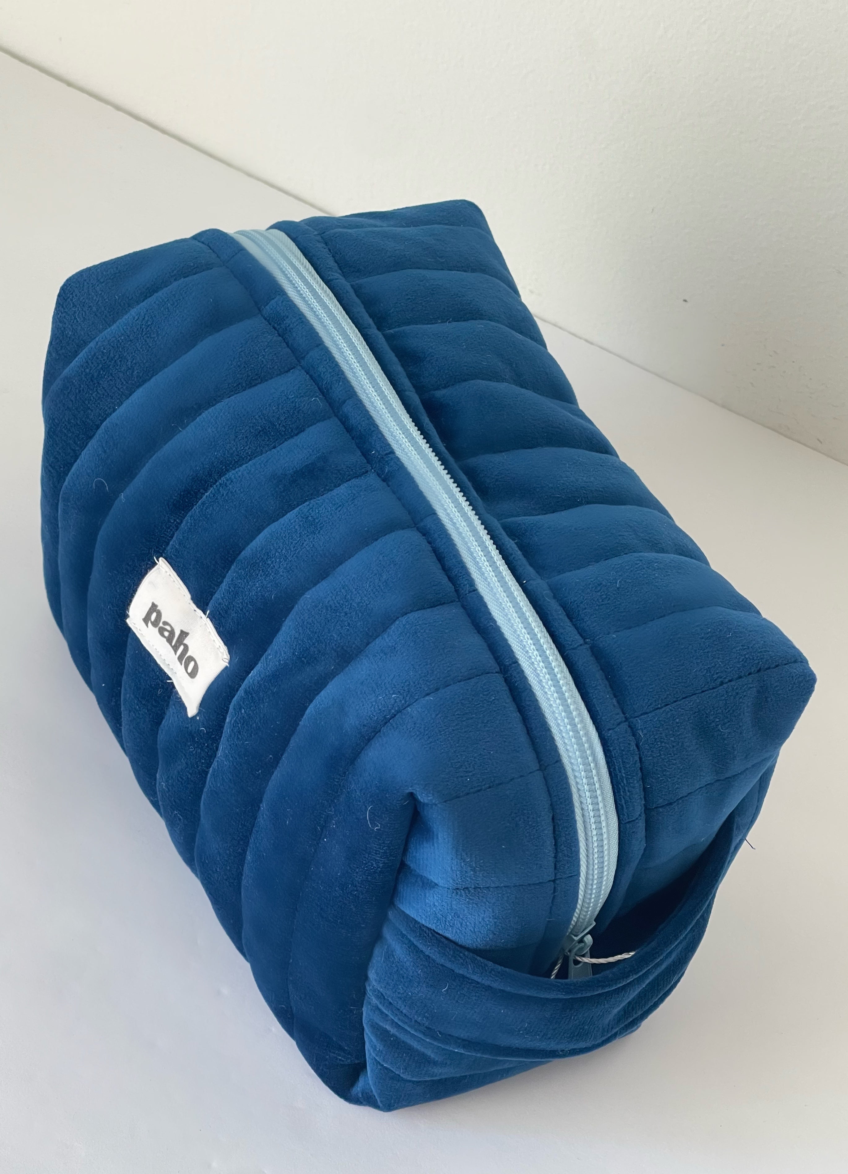 Blue Velvet Bag