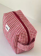 Red Gingham Bag