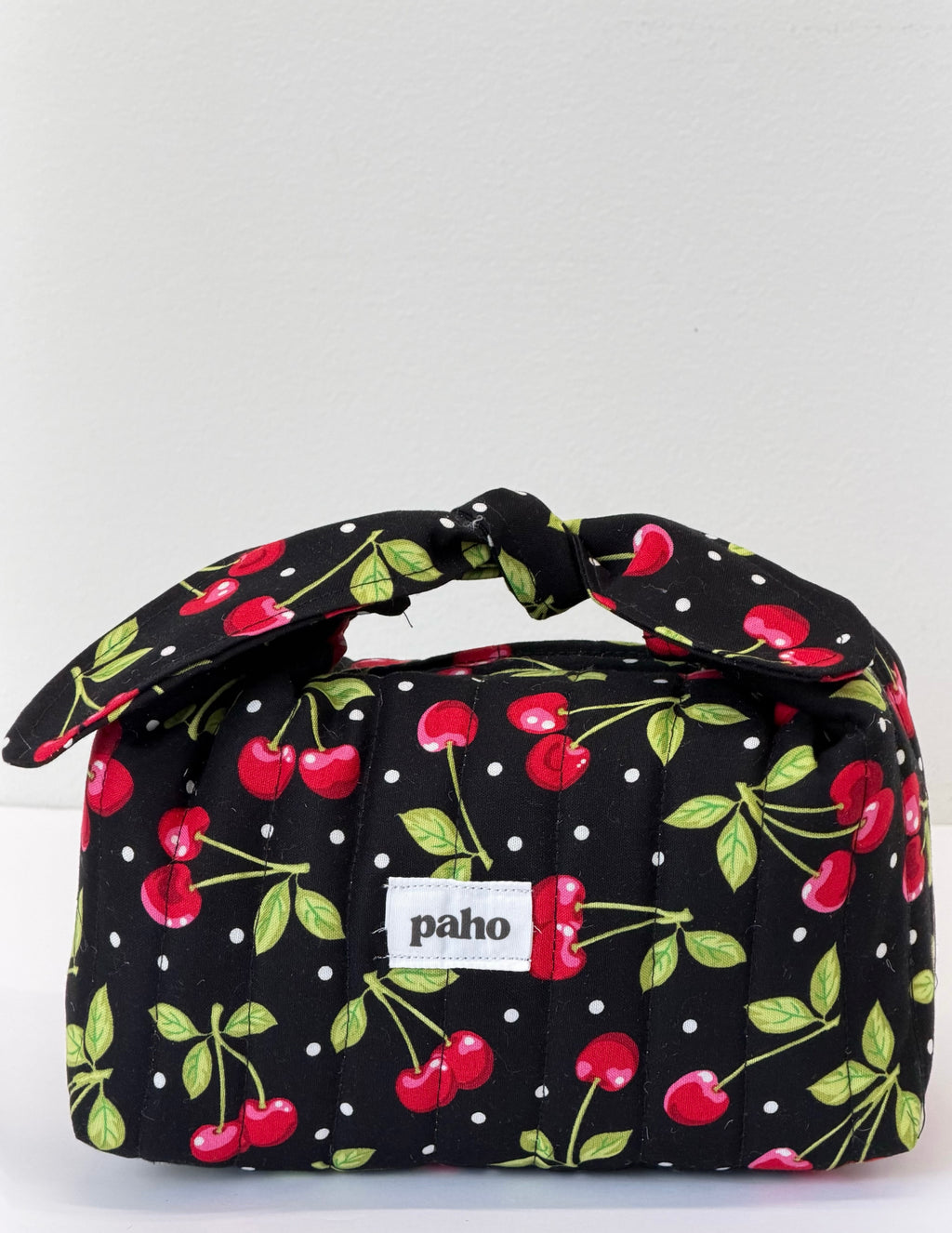 dark cherries knot bags