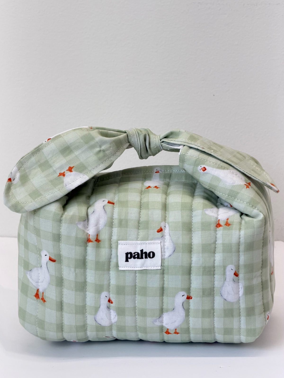 silly goose knot bag