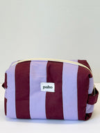 burgandy & purple bag