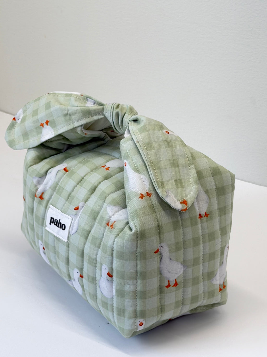 silly goose knot bag