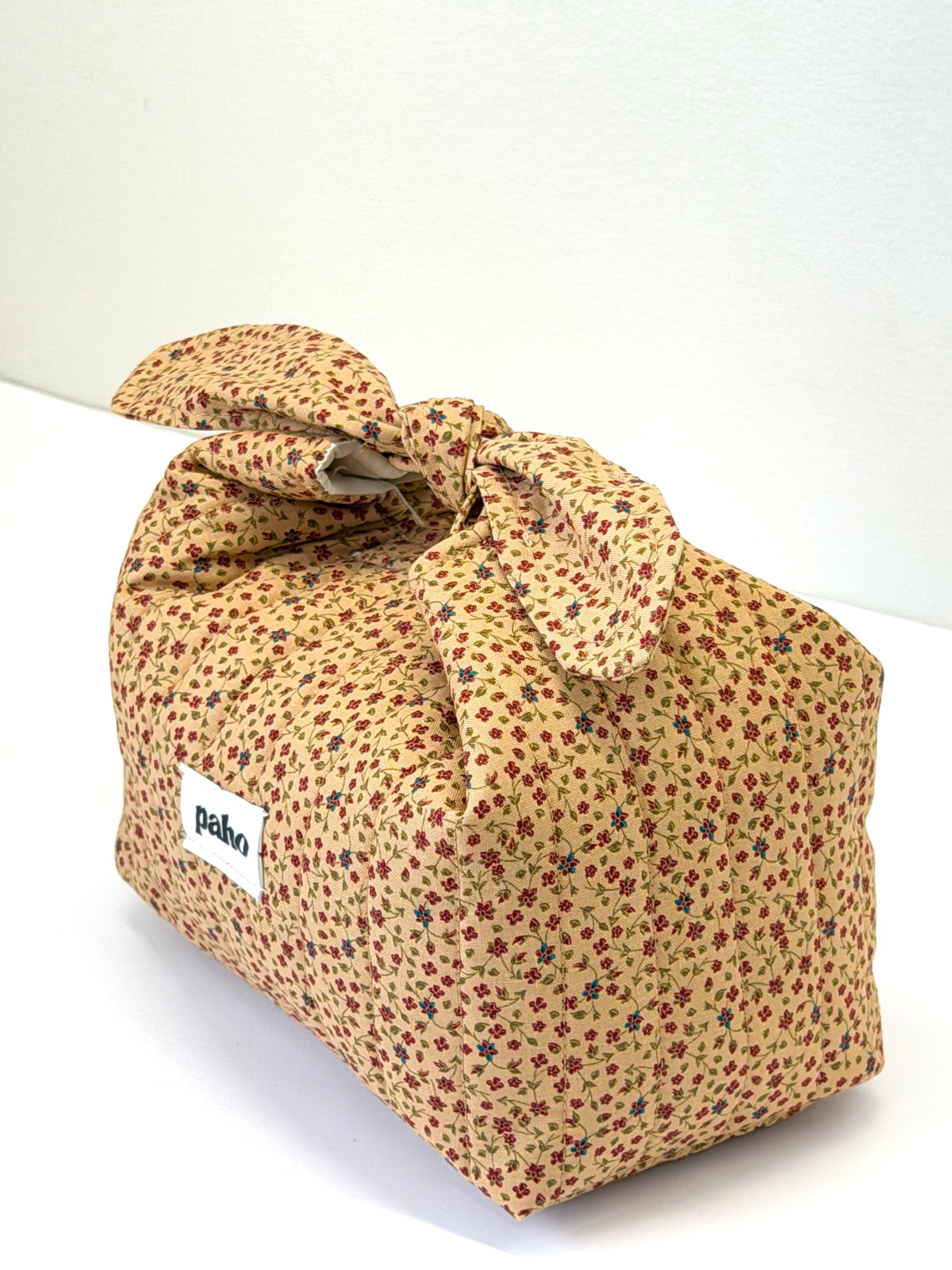 autumn florets knot bag