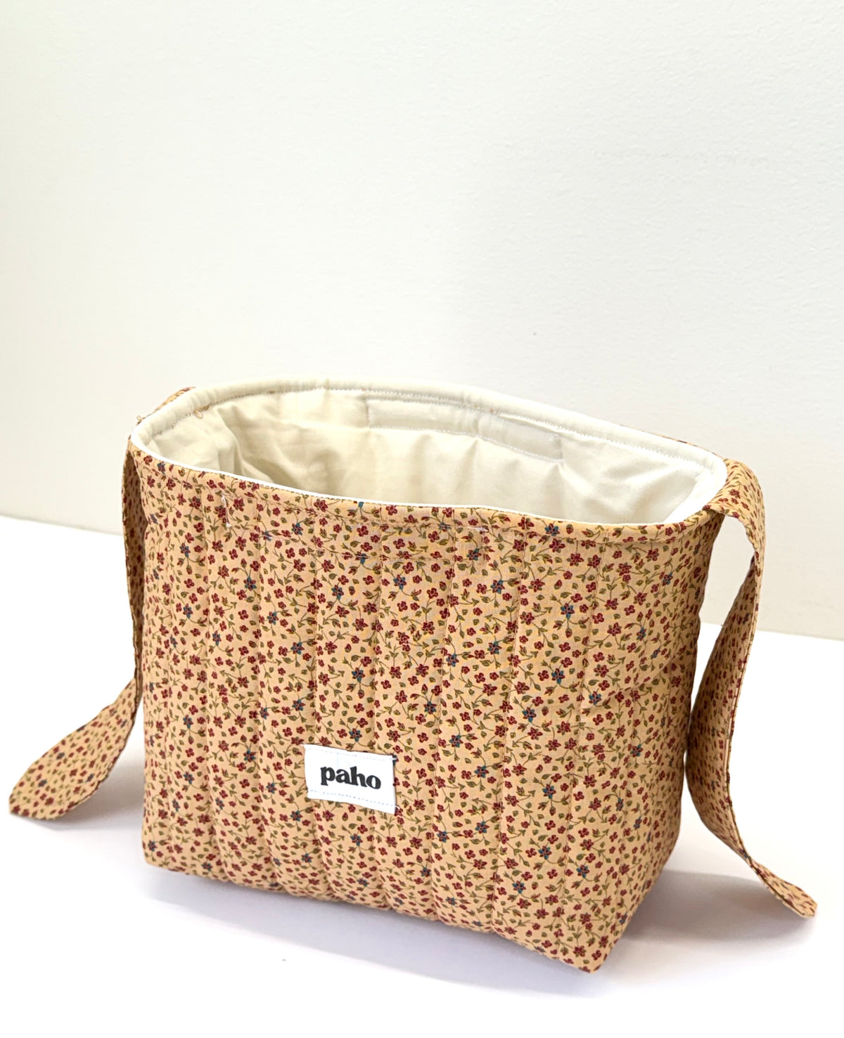 autumn florets knot bag