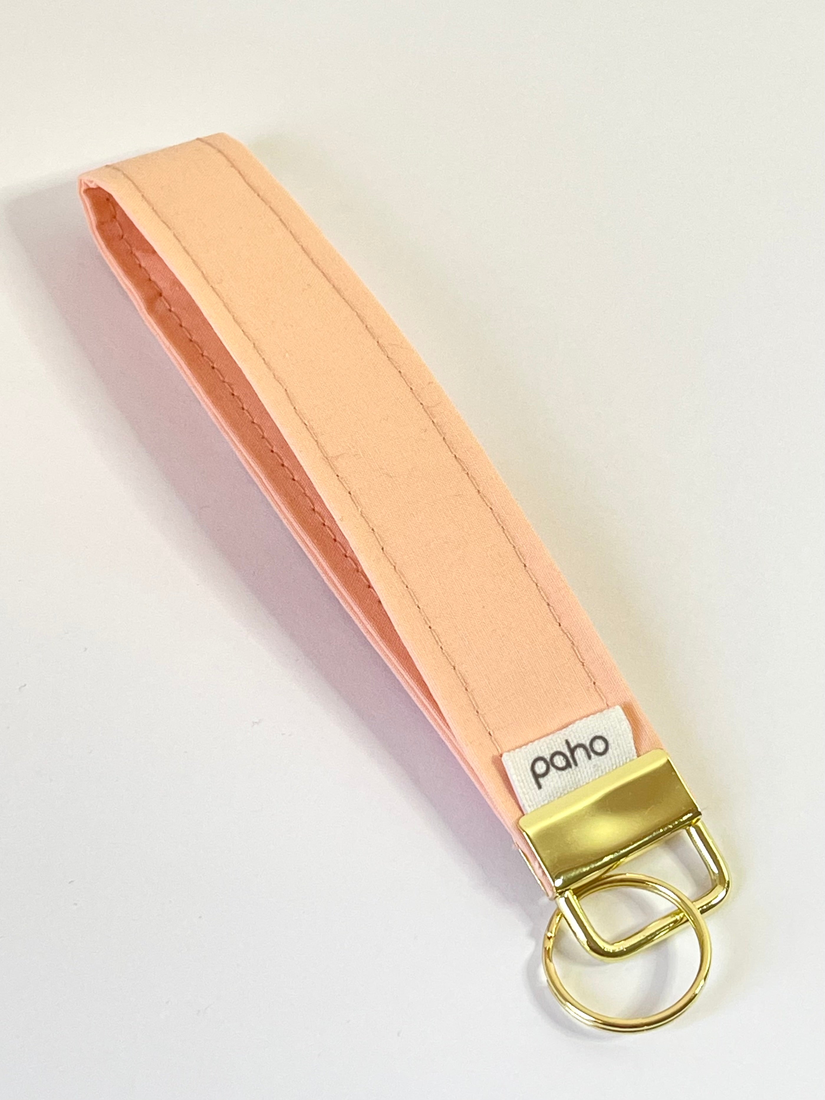 Peach Wristlet