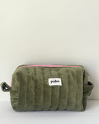 Green Velvet Bag