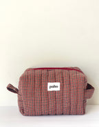 Brown Gingham Bag