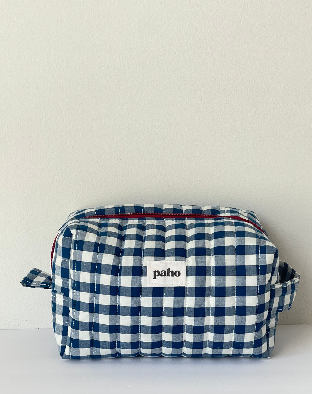 Blue Gingham Bag