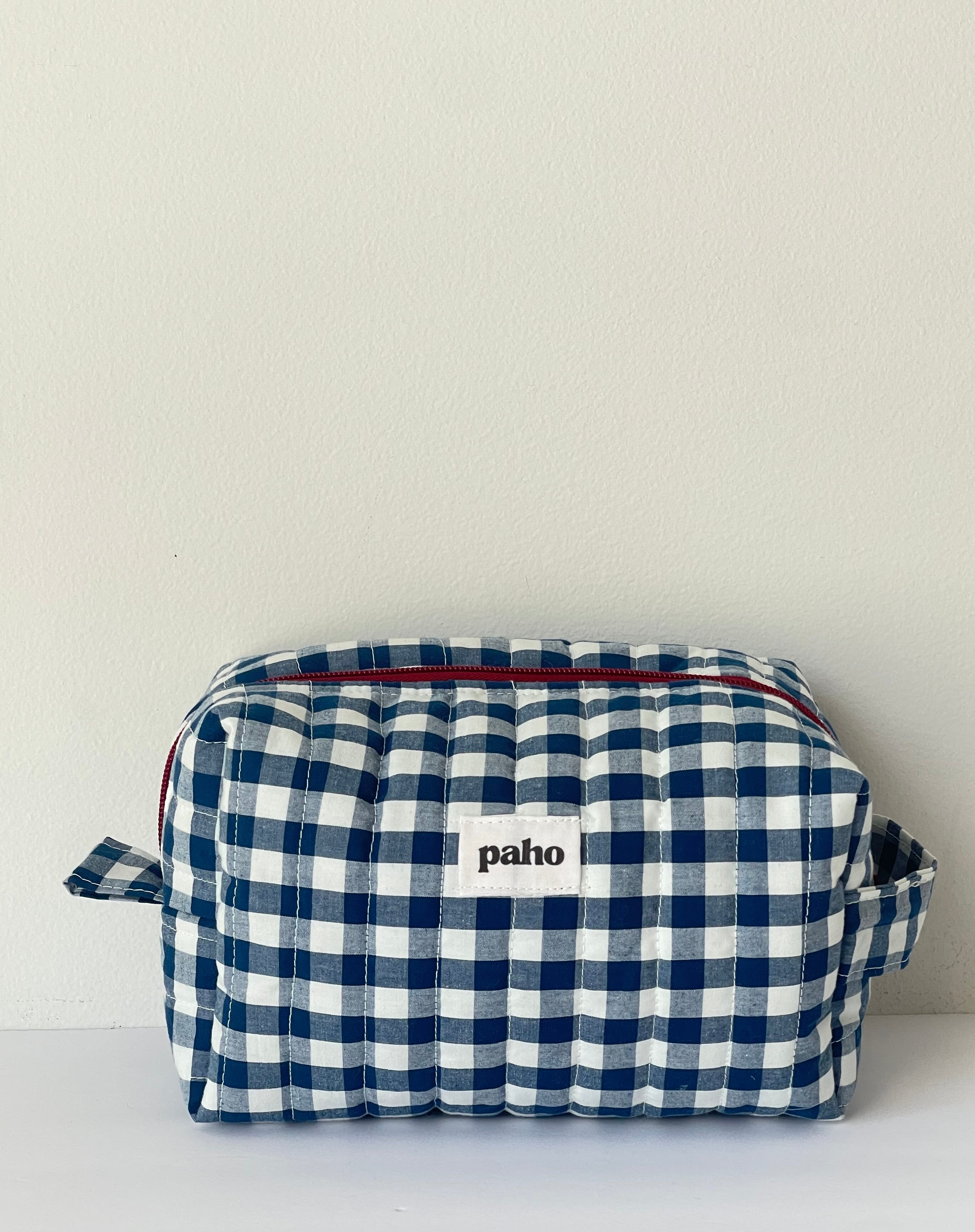 Blue Gingham Bag