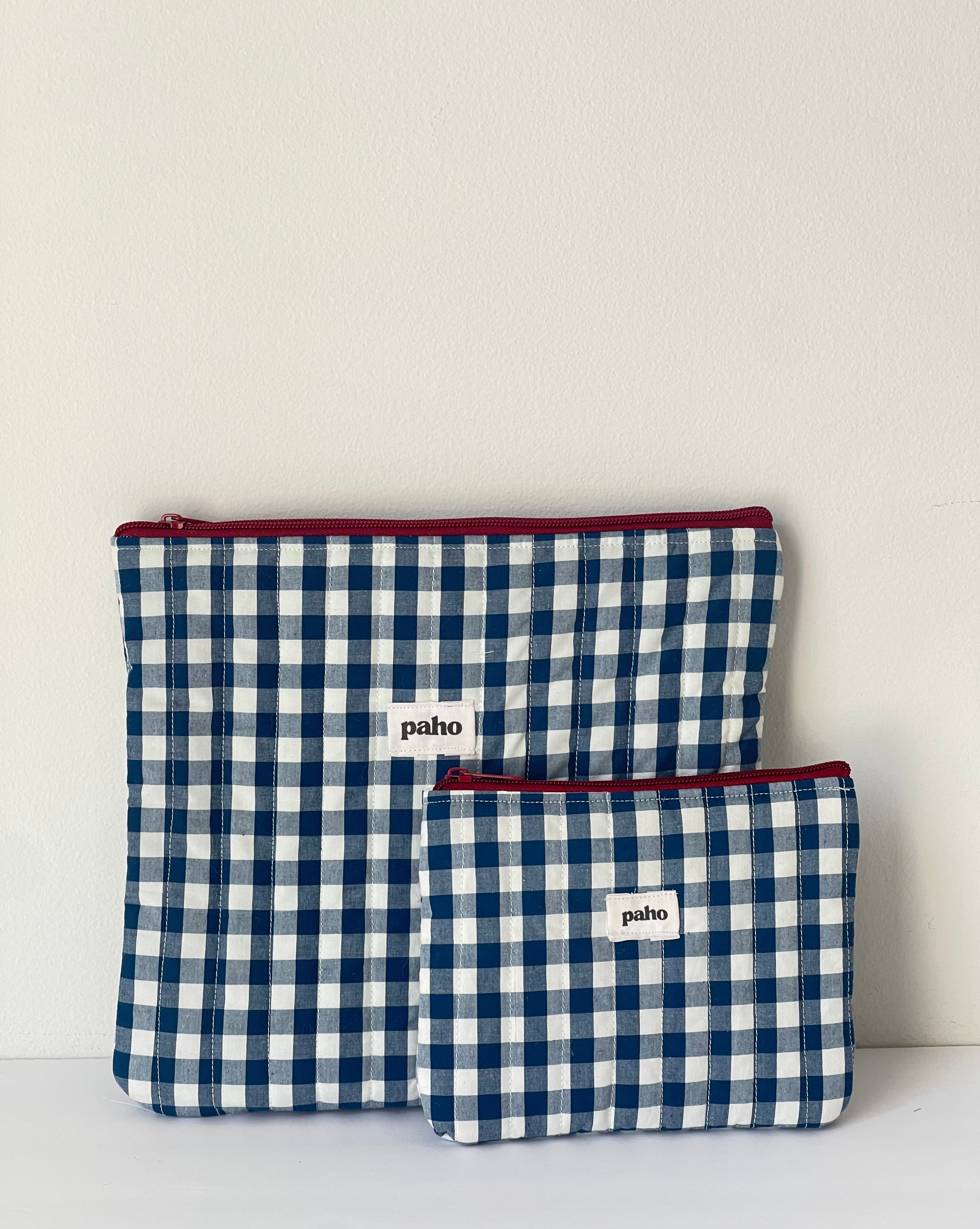 Blue Gingham Set