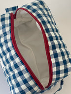 Blue Gingham Bag